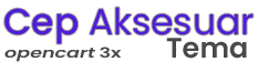 Opencart 3x Cep Aksesuar Tema